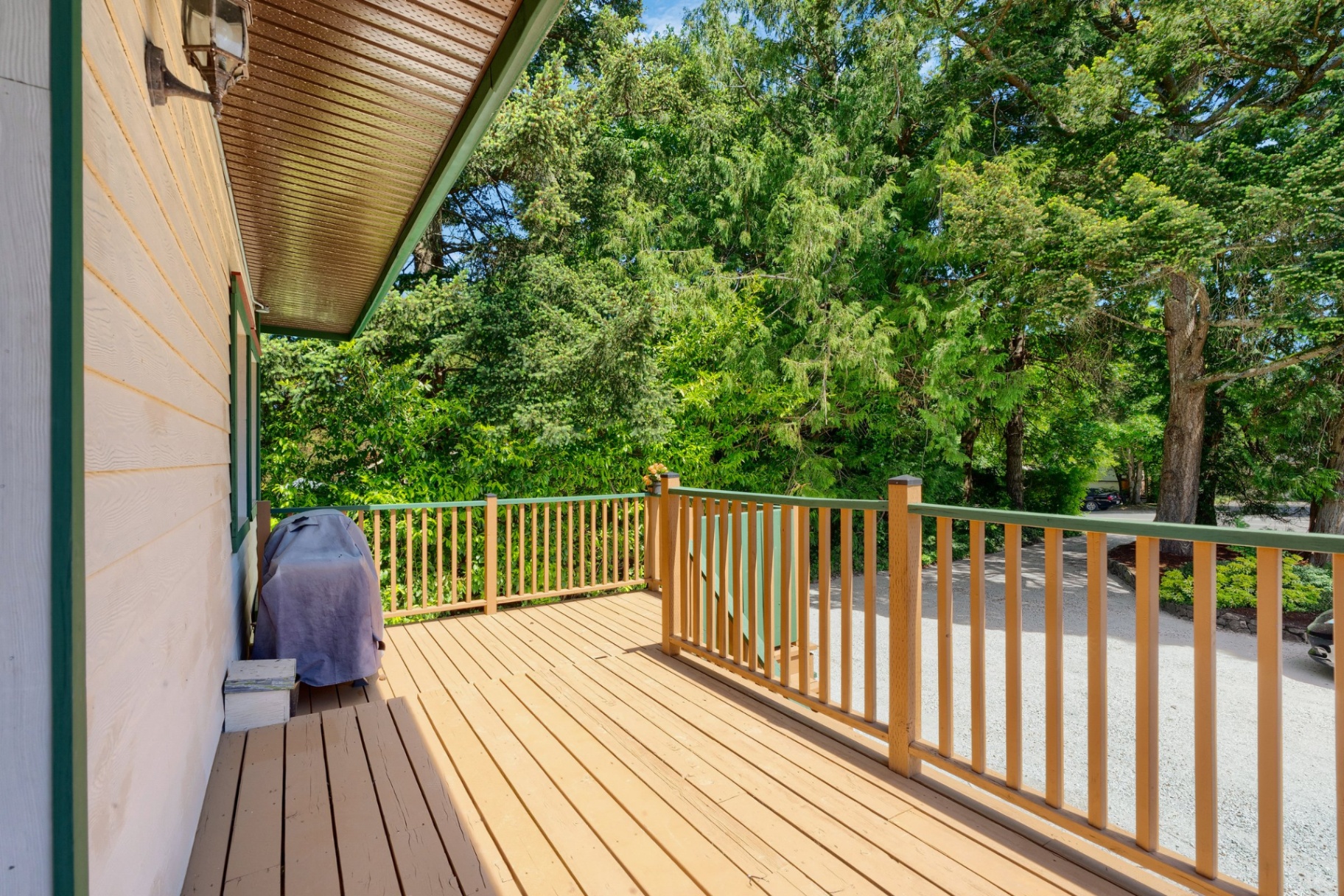 Covered deck
